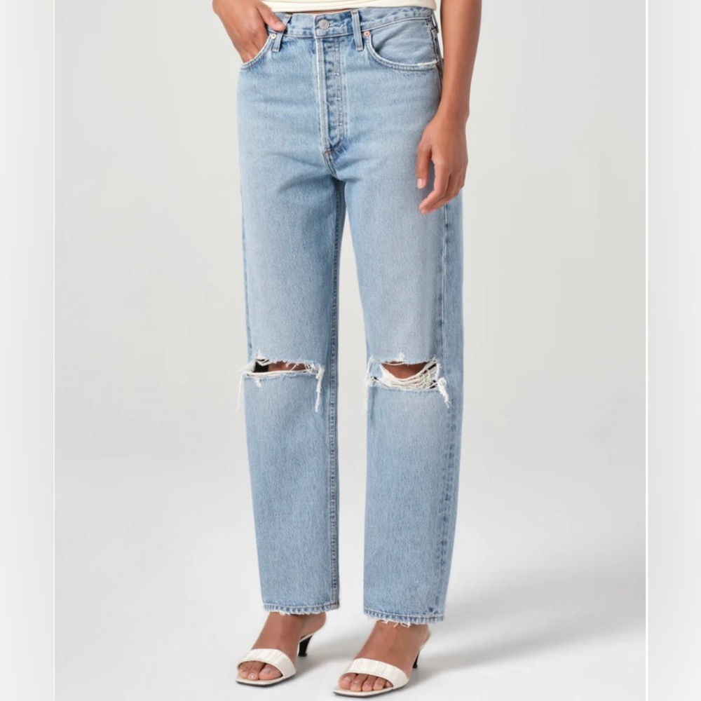 Agolde 90’s Mid-Rise Straight Jeans